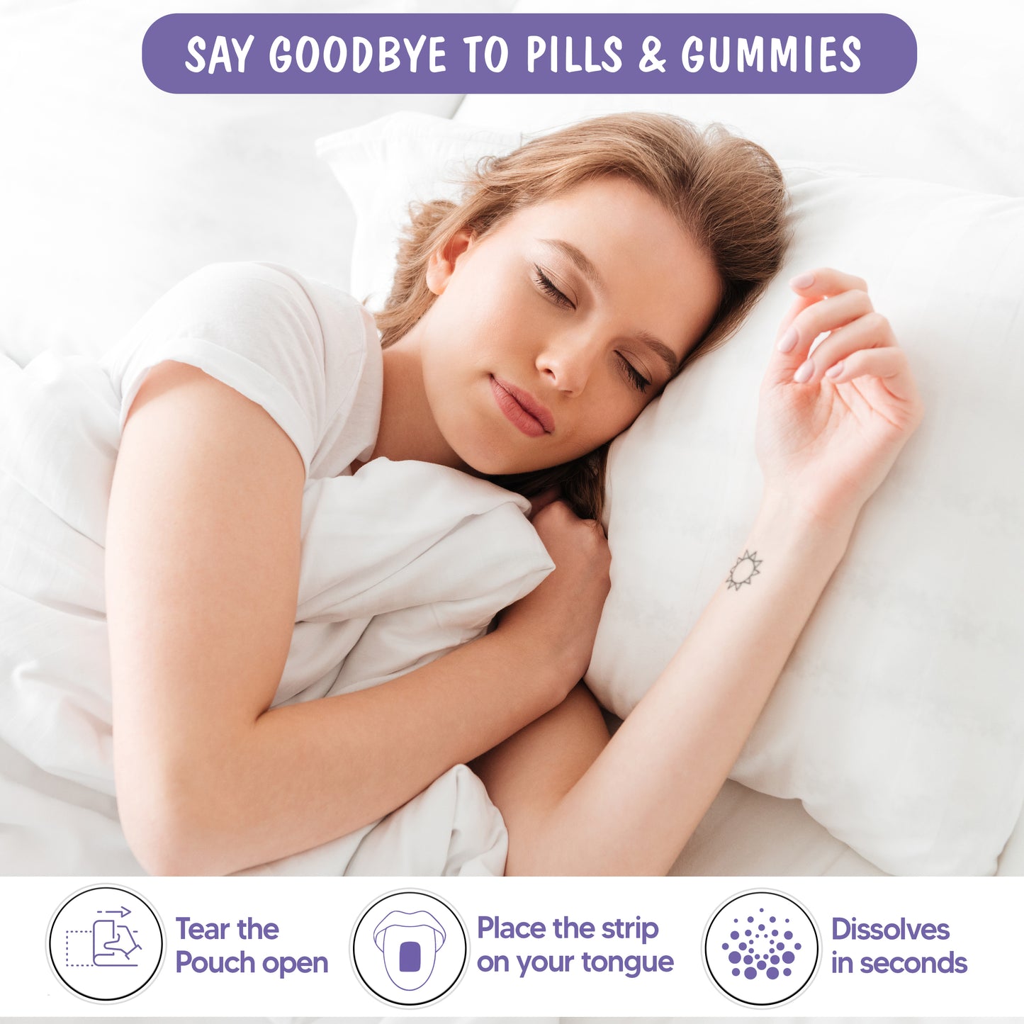 LYX Fast-Acting Melatonin Strips – Sleep Support